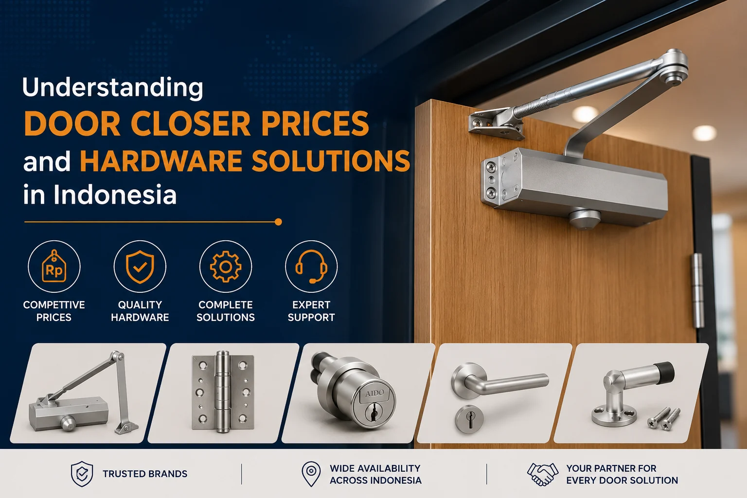 Understanding Door Closer Prices and Hardware Solutions in Indonesia