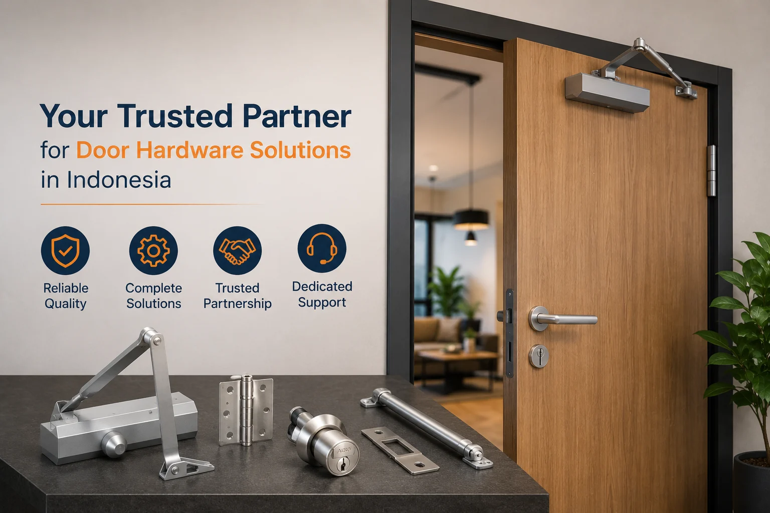 Your Trusted Partner for Door Hardware Solutions in Indonesia