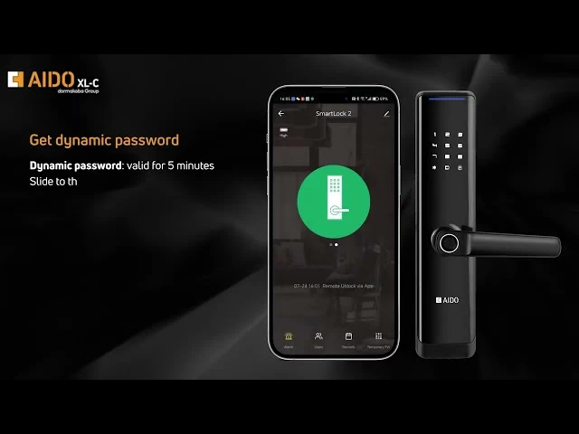  XL-C 4610 Sleek Digital Door Lock ideal for any contemporary space