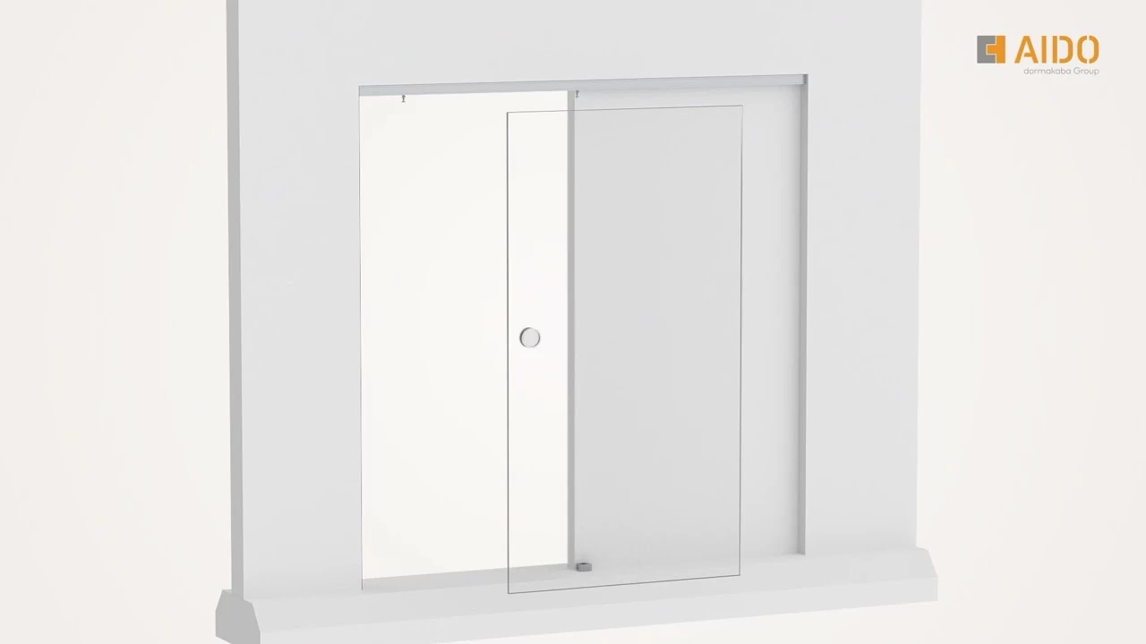 XL C 7333 Frameless Single Sliding 2 way Compact System