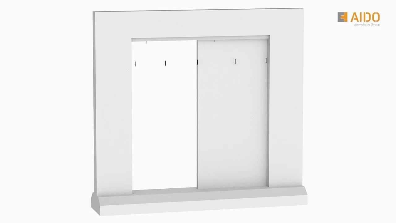 XL C 7361 Wooden Single Sliding 1 way Soft Closing System