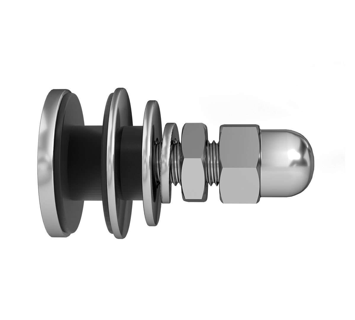 XL-C 6035 Fixed Bolt For Facade Glass Application