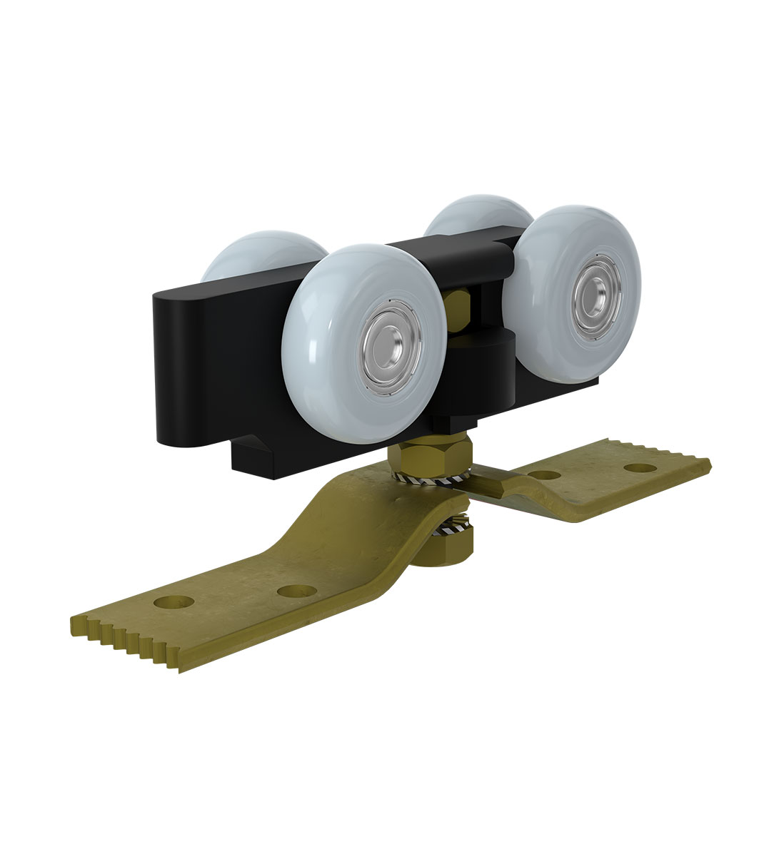 XL-C 7051 Timber Door Roller Set, 120Kg